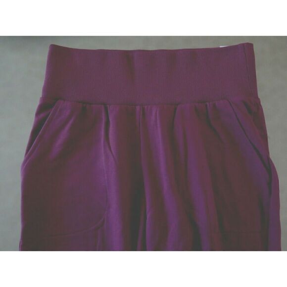 Nike Yoga CJ3827-681 Womens Sz Small Flow Hyper 7/8 Pants Bottoms Maroon Red $90 - Picture 8 of 12